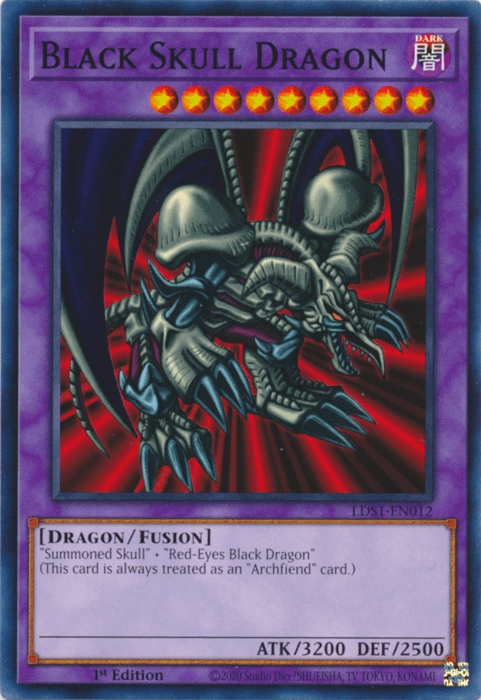 Black Skull Dragon [LDS1-EN012] Common - Josh's Cards