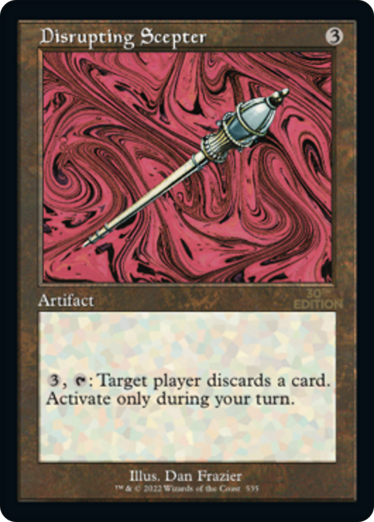 Disrupting Scepter (Retro Frame) (30A-535) - 30th Anniversary Edition
