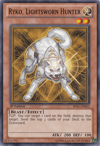 Ryko, Lightsworn Hunter [BP01-EN063] Common - Josh's Cards