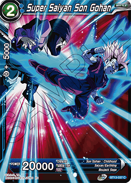 Super Saiyan Son Gohan (Common) (BT13-037) [Supreme Rivalry] Parallel Foil