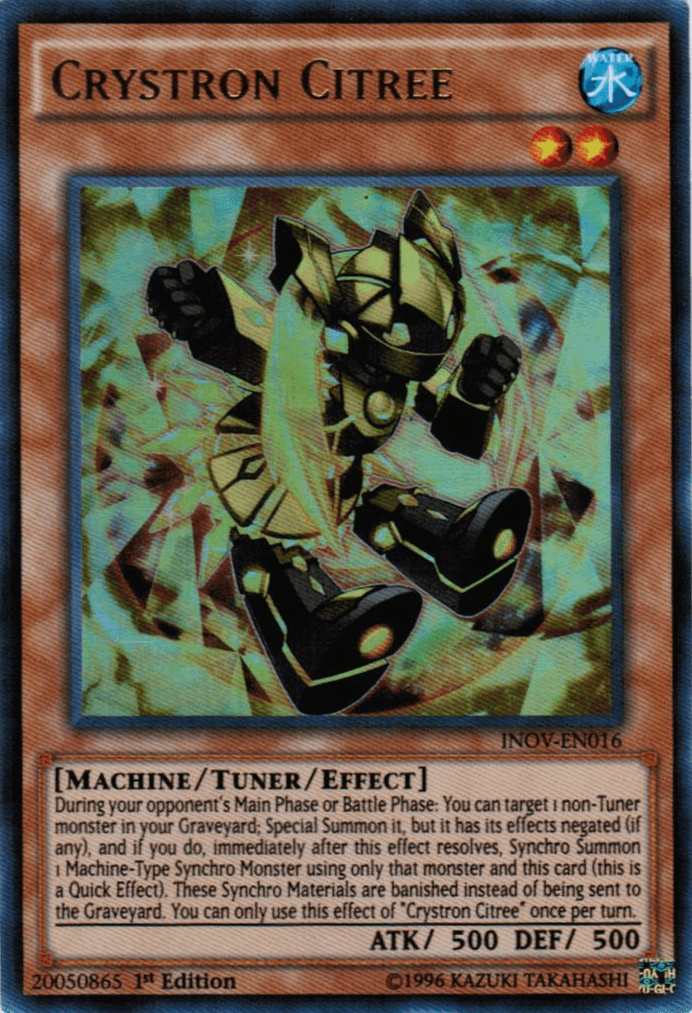 Crystron Citree [INOV-EN016] Ultra Rare - Josh's Cards