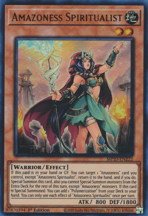 Amazoness Spiritualist [MP23-EN222] Ultra Rare - Josh's Cards