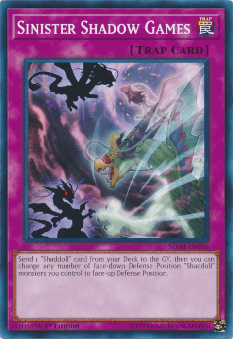 Sinister Shadow Games [SDSH-EN035] Common - Josh's Cards