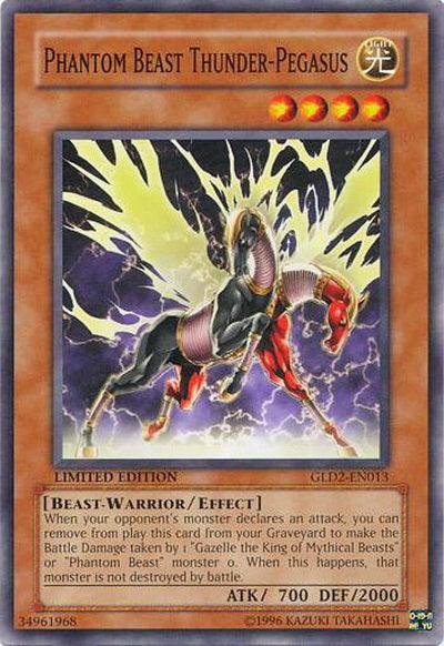 Phantom Beast Thunder-Pegasus [GLD2-EN013] Common - Josh's Cards