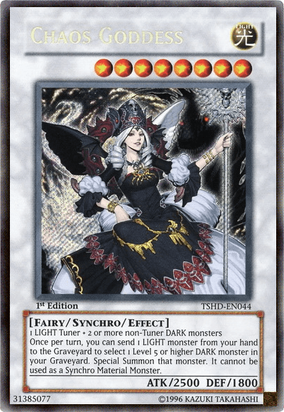 Chaos Goddess [TSHD-EN044] Secret Rare - Josh's Cards