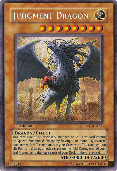 Judgment Dragon (LODT-EN026) - Light of Destruction Unlimited