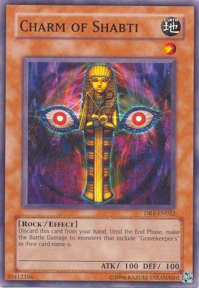 Charm of Shabti [DR1-EN022] Common - Josh's Cards