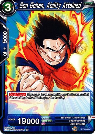 Son Gohan, Ability Attained (BT6-032) [Destroyer Kings] Parallel Foil