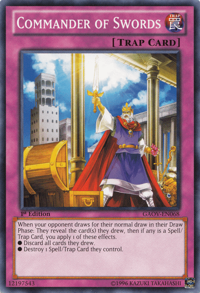 Commander of Swords [GAOV-EN068] Common - Josh's Cards