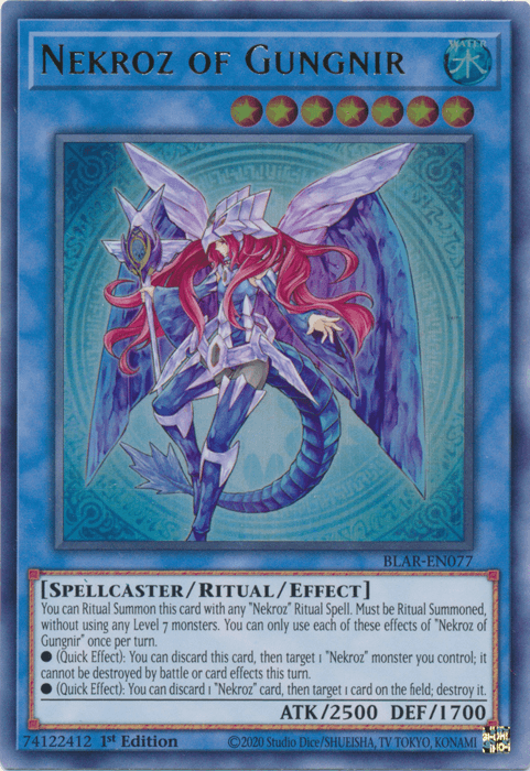 Nekroz of Gungnir [BLAR-EN077] Ultra Rare - Josh's Cards