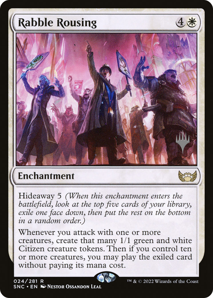 Rabble Rousing (PPSNC-24P) - Streets of New Capenna Promos