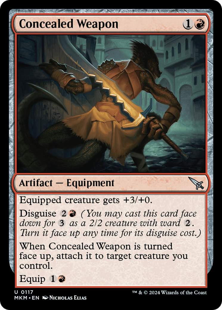 Concealed Weapon [Murders at Karlov Manor] - Josh's Cards