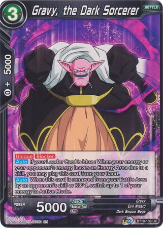 Gravy, the Dark Sorcerer (BT10-138) [Rise of the Unison Warrior] Parallel Foil