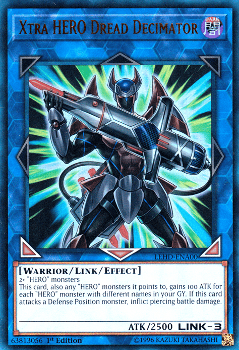 Xtra Hero Dread Decimator [LEHD-ENA00] Ultra Rare - Josh's Cards