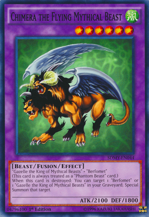 Chimera the Flying Mythical Beast [SDMY-EN044] Common - Josh's Cards