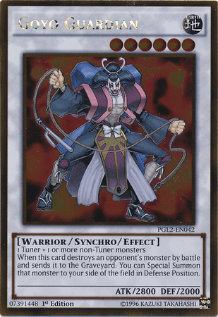 Goyo Guardian [PGL2-EN042] Gold Rare - Josh's Cards