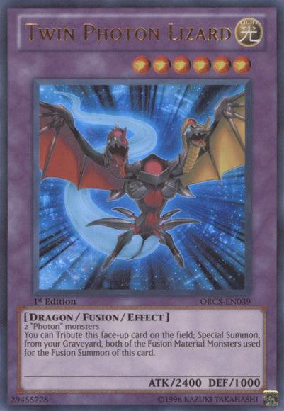 Twin Photon Lizard [ORCS-EN039] Ultra Rare - Josh's Cards