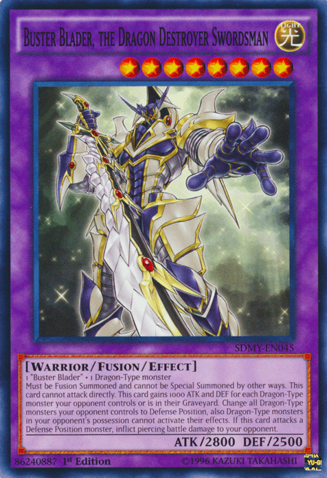 Buster Blader, the Dragon Destroyer Swordsman [SDMY-EN045] Common - Josh's Cards