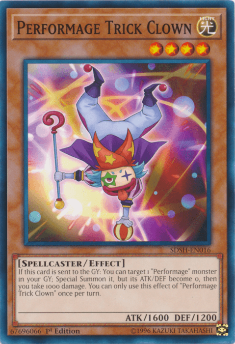 Performage Trick Clown [SDSH-EN016] Common - Josh's Cards