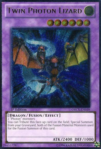 Twin Photon Lizard [ORCS-EN039] Ultimate Rare - Josh's Cards