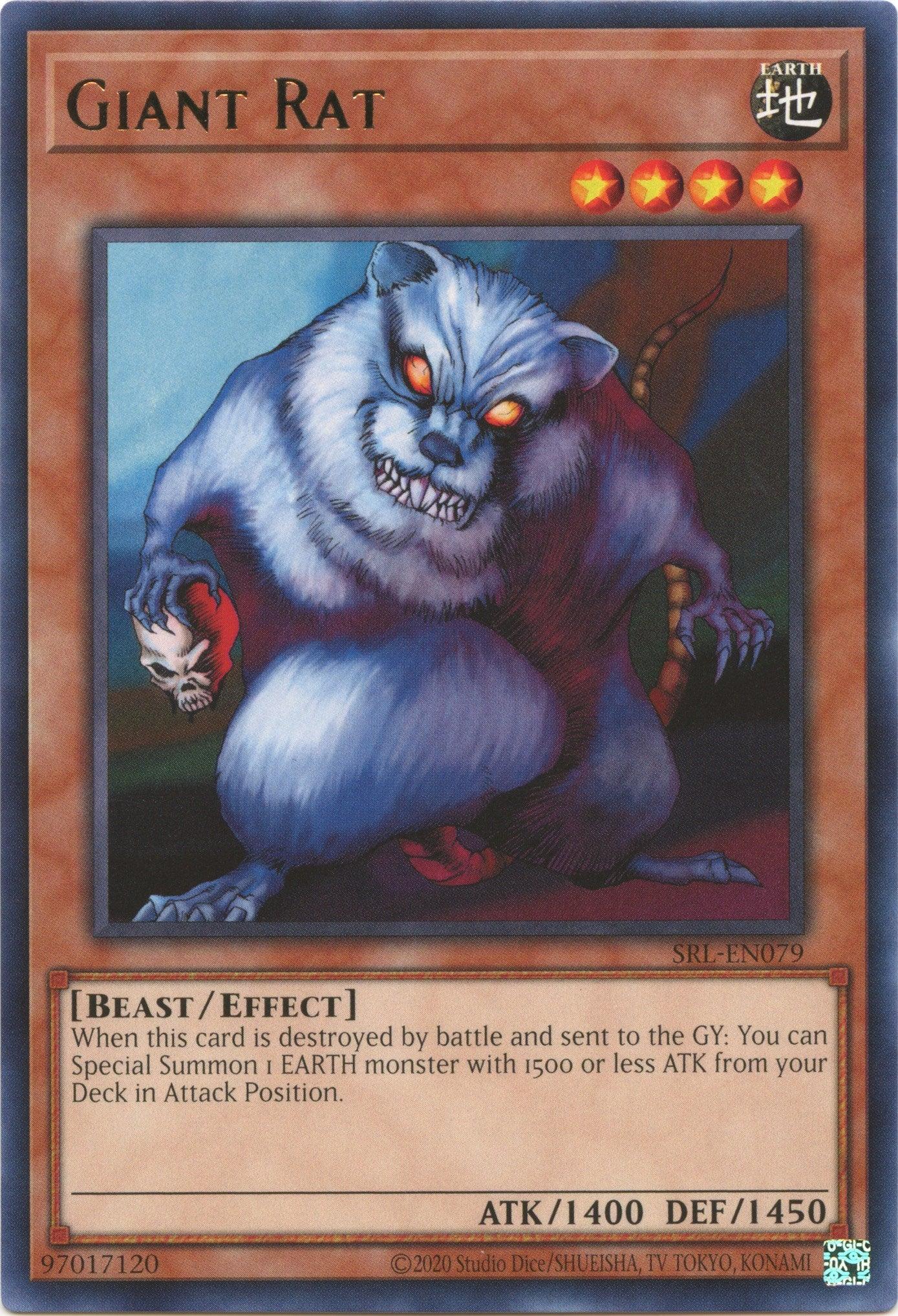 Giant Rat (25th Anniversary) [SRL-EN079] Rare - Josh's Cards