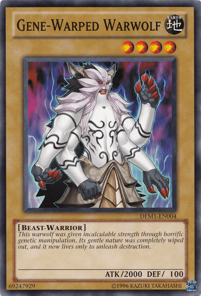 Gene-Warped Warwolf [DEM1-EN004] Common - Josh's Cards
