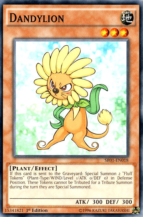 Dandylion [SR01-EN018] Common - Josh's Cards