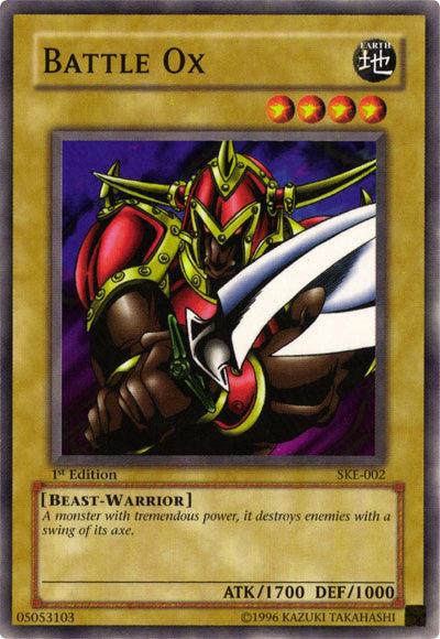Battle Ox [SKE-002] Common - Josh's Cards