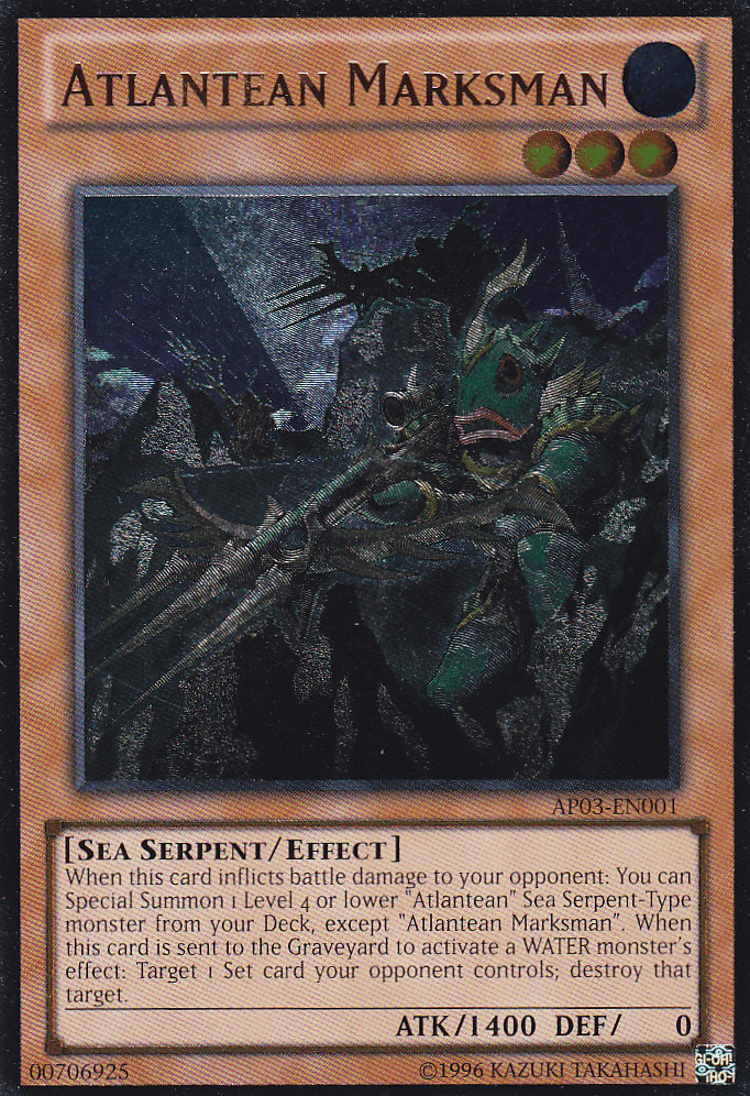 Atlantean Marksman [AP03-EN001] Ultimate Rare - Josh's Cards
