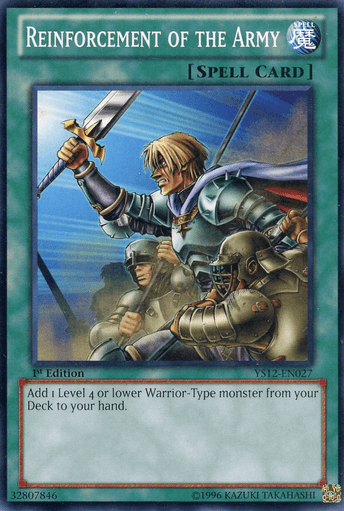 Reinforcement of the Army [YS12-EN027] Common - Josh's Cards