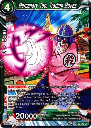 Mercenary Tao, Trading Moves (TB2-048) [World Martial Arts Tournament] Parallel Foil