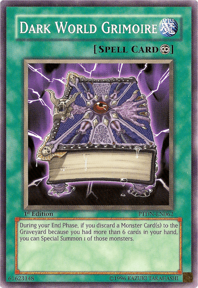 Dark World Grimoire [PTDN-EN062] Common - Josh's Cards