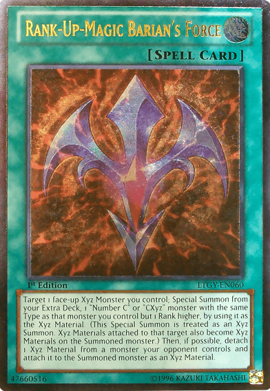 Rank-Up-Magic Barian's Force [LTGY-EN060] Ultimate Rare - Josh's Cards