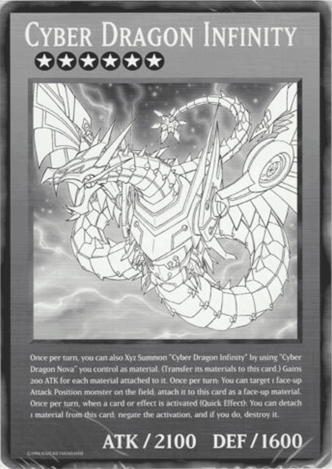 Cyber Dragon Infinity (Oversized) Common - Josh's Cards