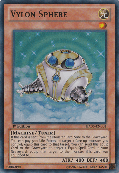 Vylon Sphere [HA06-EN004] Super Rare - Josh's Cards