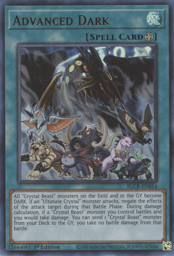 Advanced Dark [BLCR-EN054] Ultra Rare - Josh's Cards