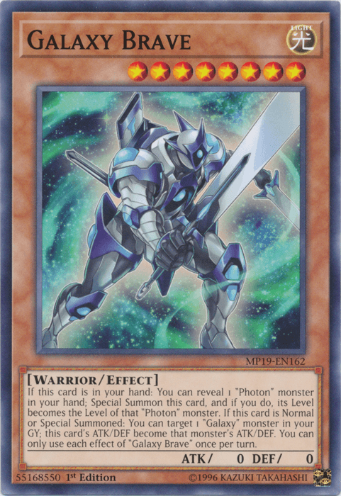Galaxy Brave [MP19-EN162] Common - Josh's Cards