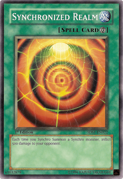 Synchronized Realm [5DS1-EN022] Common - Josh's Cards
