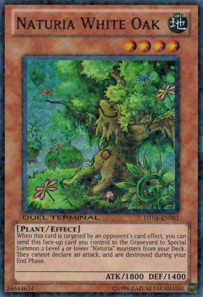 Naturia White Oak [DT04-EN081] Super Rare - Josh's Cards