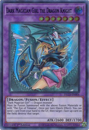 Dark Magician Girl the Dragon Knight (Alternate Art) [DLCS-EN006] Ultra Rare - Josh's Cards