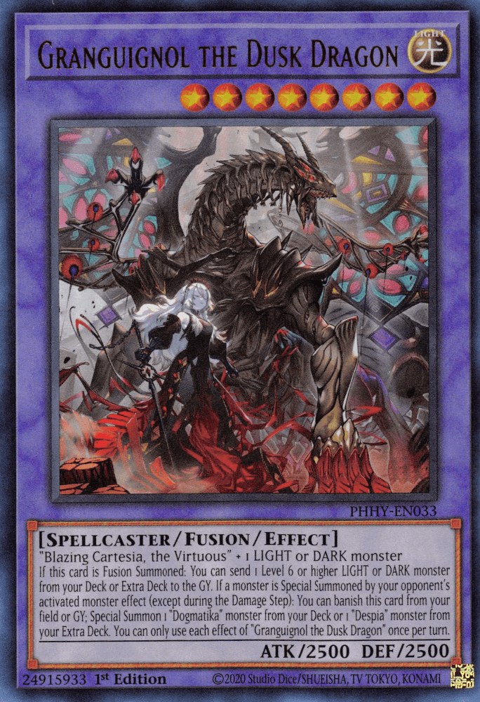 Granguignol the Dusk Dragon [PHHY-EN033] Ultra Rare - Josh's Cards