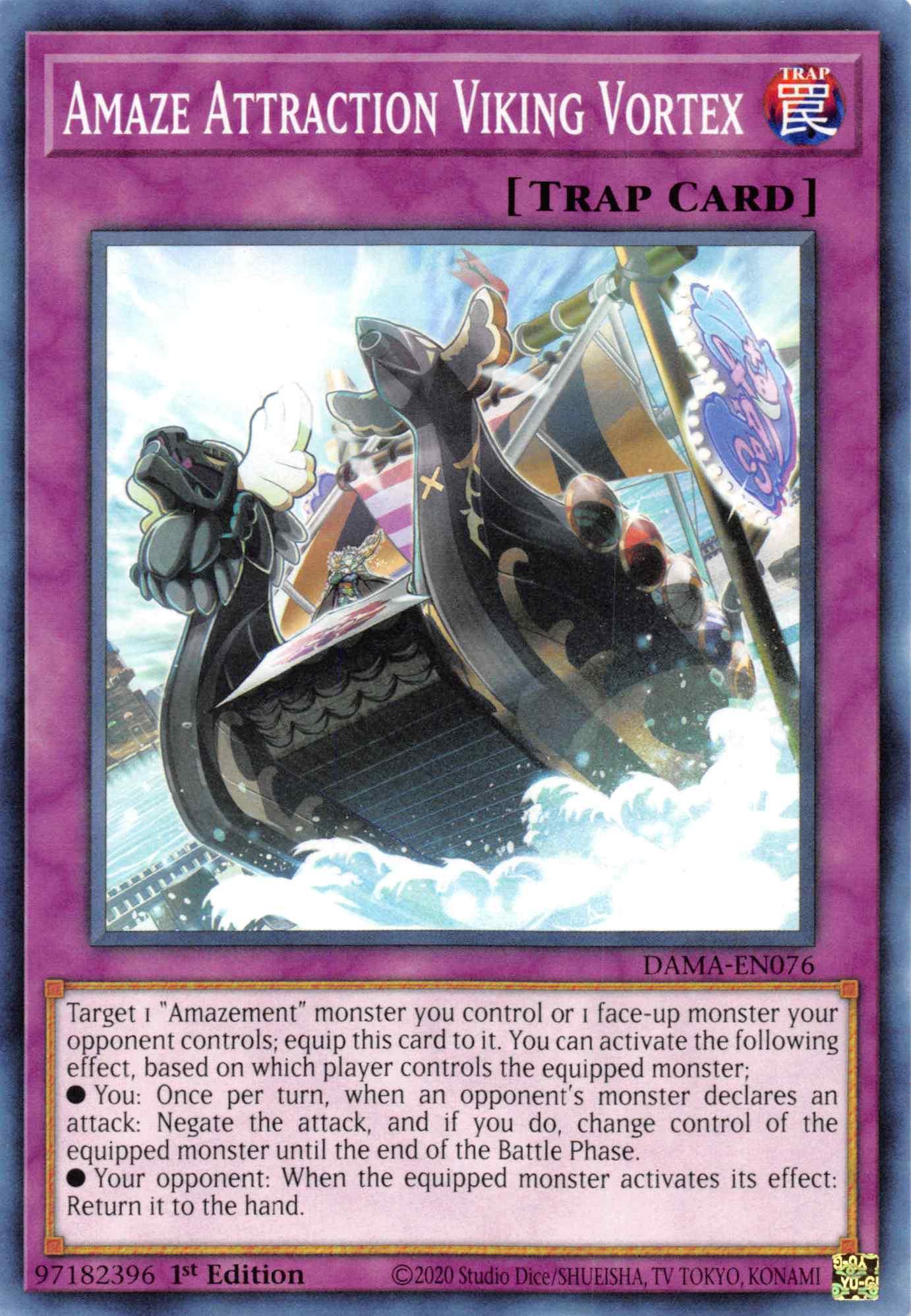 Amaze Attraction Viking Vortex [DAMA-EN076] Common - Josh's Cards