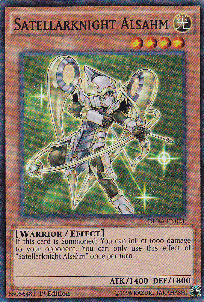 Satellarknight Alsahm [DUEA-EN021] Super Rare - Josh's Cards