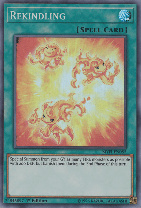 Rekindling [MYFI-EN055] Super Rare - Josh's Cards