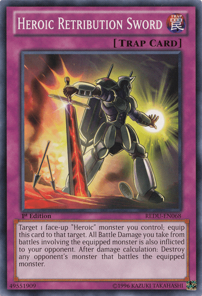 Heroic Retribution Sword [REDU-EN068] Common - Josh's Cards