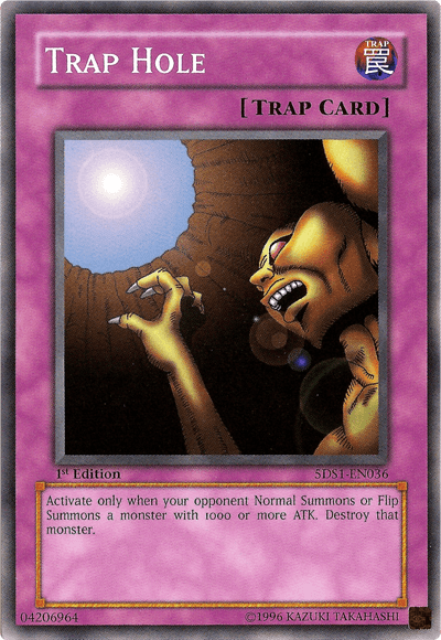 Trap Hole [5DS1-EN036] Common - Josh's Cards