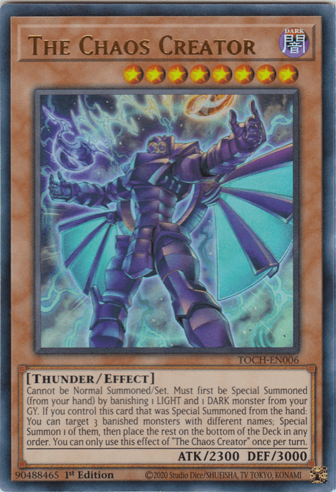 The Chaos Creator [TOCH-EN006] Ultra Rare - Josh's Cards