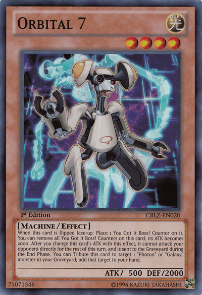 Orbital 7 [CBLZ-EN020] Super Rare - Josh's Cards