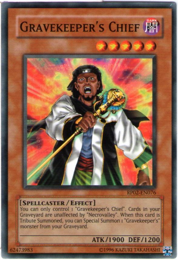 Gravekeeper's Chief [RP02-EN076] Common - Josh's Cards