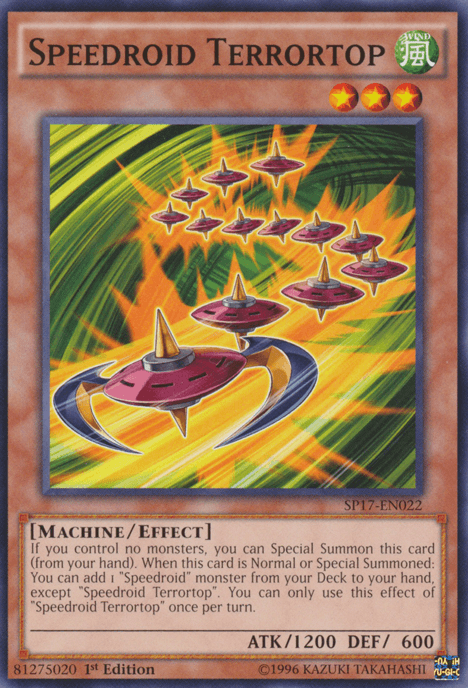 Speedroid Terrortop [SP17-EN022] Starfoil Rare - Josh's Cards